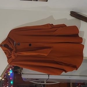 Pretty Cape with Attached Scarf.